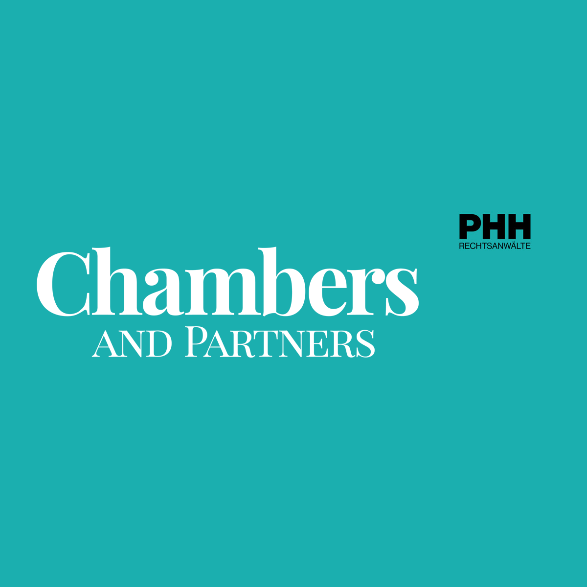 Erfolg für PHH Rechtsanwält:innen beim aktuellen Chambers & Partners Ranking