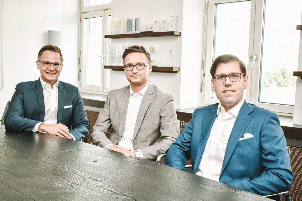 Lukas Röper, Dominik Kurzmann und Evgeny Rodionov verstärken die PHH Corporate Praxis