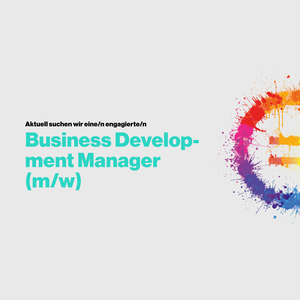 Business Development Manager (m/w)