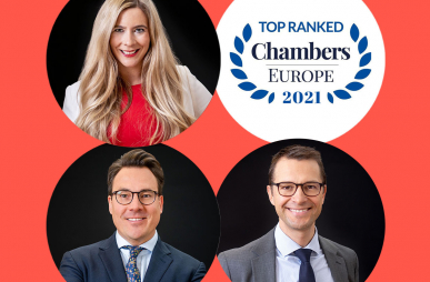 Chambers Europe 2021 Ranking