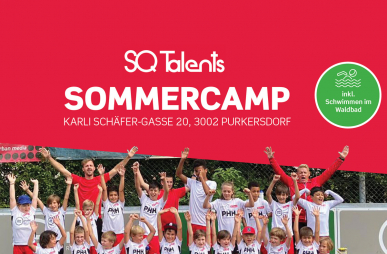 Sommercamp unseres Partners SQ Talents
